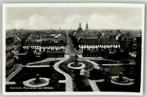 68159 W6800 Mannheim Foto AK Schloss