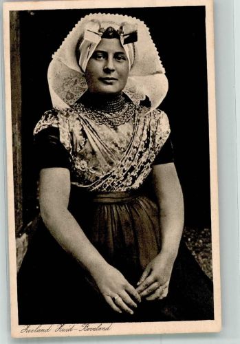 Frau Zeeland Zuid Beveland Trachten Niederlande / Hollandkind