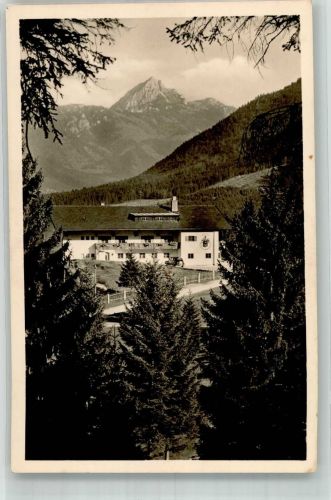 83727 W8162 Neuhaus b Schliersee Foto AK Hotel Maria Theresia