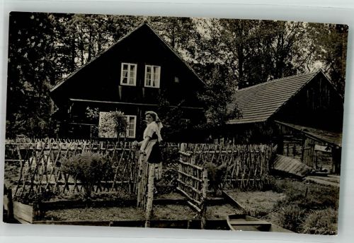 03222 O7543 Lübbenau Foto AK Spreewald Lübbenauer Kaupen