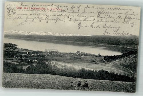 78351 W7762 Ludwigshafen 1913 - Bodensee Gruß Kinder