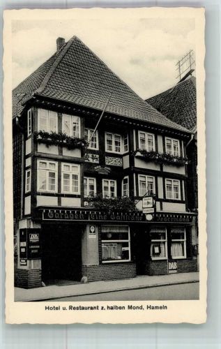 31785 W3250 Hameln - Hotel Gasthaus z. halben Mond