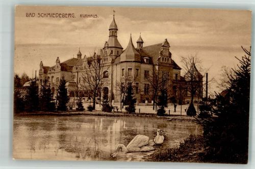 06905 O4603 Bad Schmiedeberg 1915 - Kurhaus Schwan