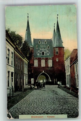 8261 Kampen 1911 Gebrauchsspuren Broederpoort