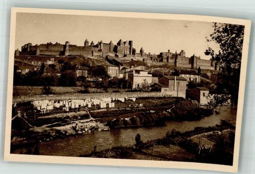 11000 Carcassonne Foto AK Burg Festung