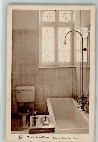 Mondorf-les-Bains 1944 Foto AK Damenbad Kurhaus