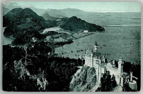 87645 W8959 Hohenschwangau - Schloss Neuschwanstein Zarf Werbung Reklame
