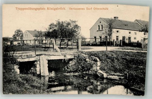 01936 O8293 Königsbrück - Truppenübungsplatz verlassenes Dorf Otterschütz