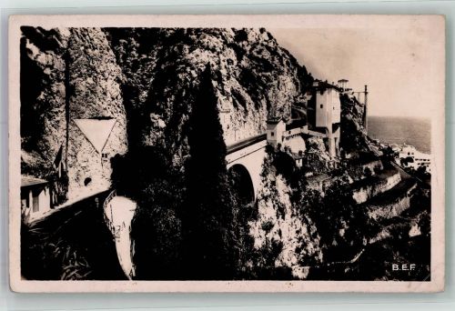 06500 Menton 1933 Gebrauchsspuren Grenze Ponte San Luigi