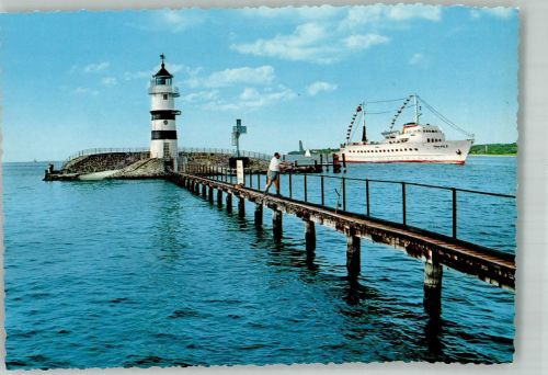 24103 W2300 Kiel , Ostsee - Friedrichsorter Leuchtturm