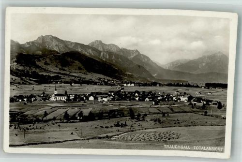 87642 W8959 Trauchgau Foto AK Kirche