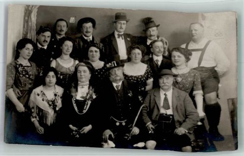 1130 Wien 13. Bezirk, Hietzing 1911 Foto AK Tracht Gruppenfoto Dreherberg Weigl