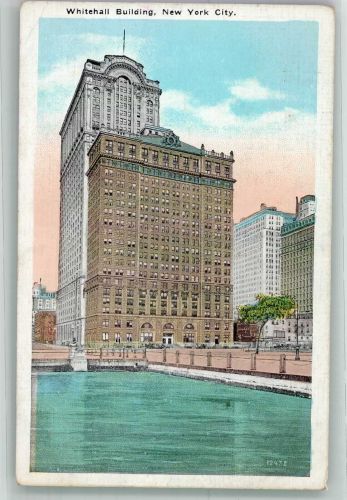 New York City 1923 Gebrauchsspuren Whithehall Buildung