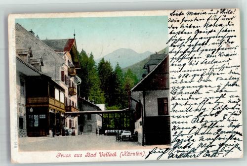 9135 Vellach Bela Foto AK Gasthaus