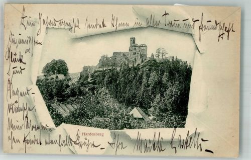 Hardenberg Burg 1899 - Burgruine