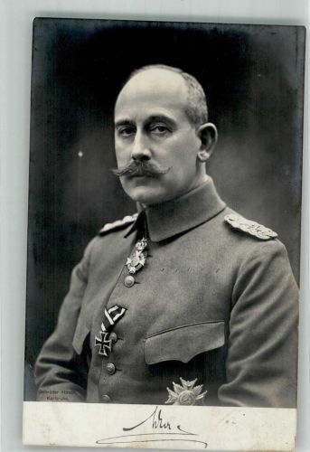 75172 W7530 Pforzheim 1915 - Foto Offizier Rotes Kreuz Ort lt. Stempel