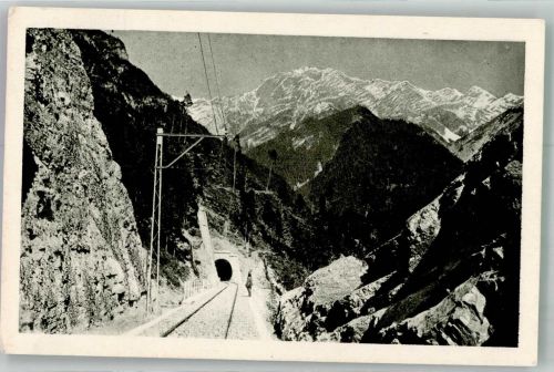 6170 Zirl Foto AK Fragenstein- Tunnel Karwendelbahn