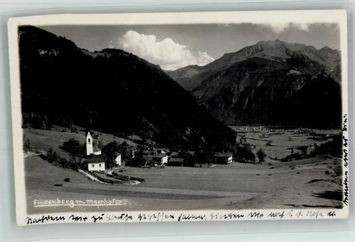 6292 Finkenberg 1928 Foto AK Kirche