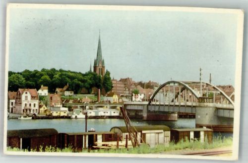 Sonderburg Sonderborg 1954 Foto AK