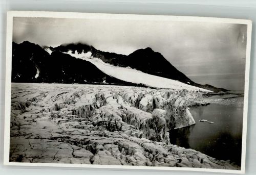 Svalbard Spitzbergen Foto AK Magdalena Bay Glacier gully