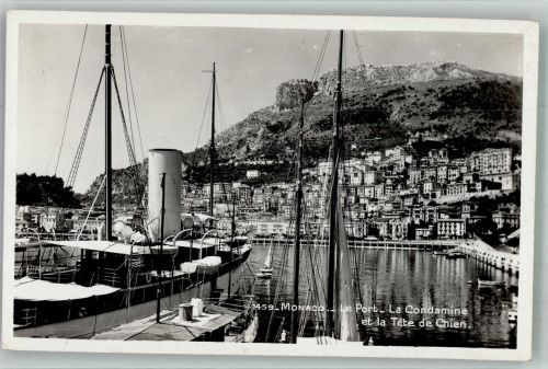 Monaco Foto AK Hafen