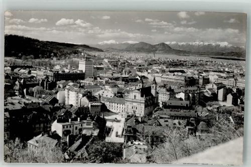 Ljubljana Laibach 1955 Foto AK Alliirte Zensurstelle 156