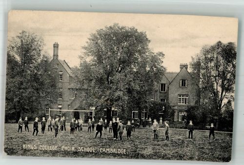 Cambridge 1909 Foto AK Kings College