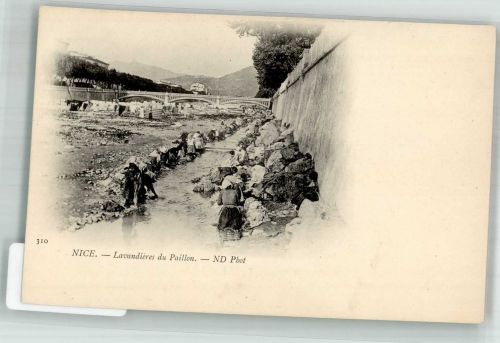 06000 Nice Nizza Foto AK Waschfrauen