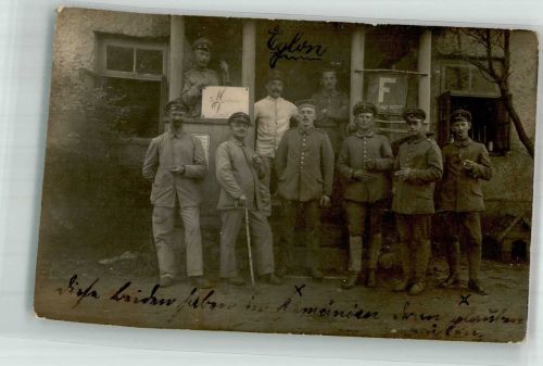 Bukarest Bucuresti 1917 Foto AK WK I Uniform Gruppenfoto Ort handschriftlich