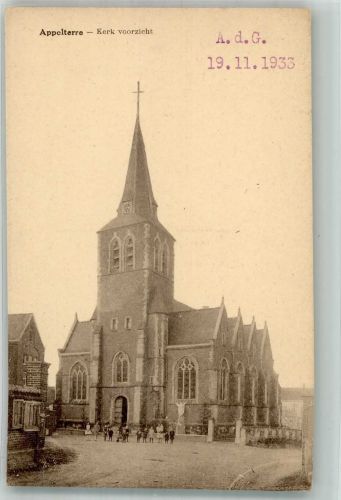 Ninove Foto AK Kirche Appelterre