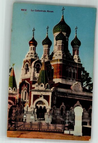 06000 Nice Nizza 1932 Foto AK Russische Kirche