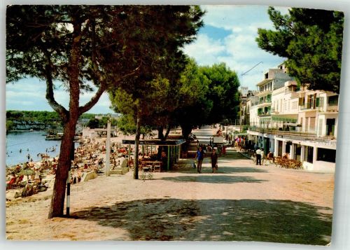 Porto Cristo 1969 Foto AK Gasthaus Strand