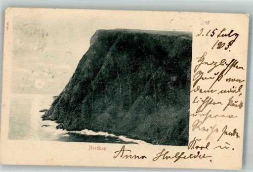 Nordkapp 1903 Gebrauchsspuren Nordkap