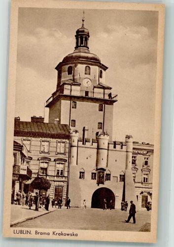 Lublin 1940 Foto AK Brama Krakowska