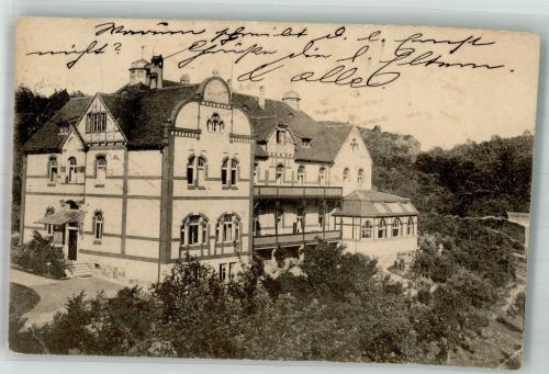 01640 O8270 Coswig b Dresden Gebrauchsspuren Sanatorium