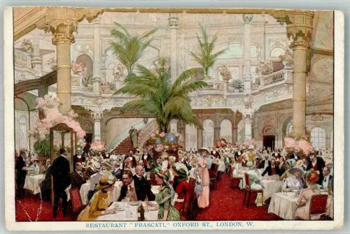 Oxford Gebrauchsspuren Gasthaus Frascati innen