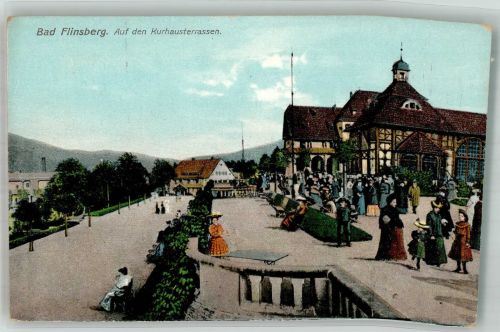 Bad Flinsberg Swieradow-Sdroj Gebrauchsspuren Kurhausterrasse
