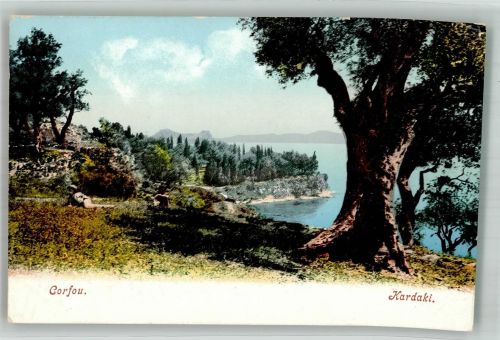 Corfu Kerkyra Gebrauchsspuren Kardaki