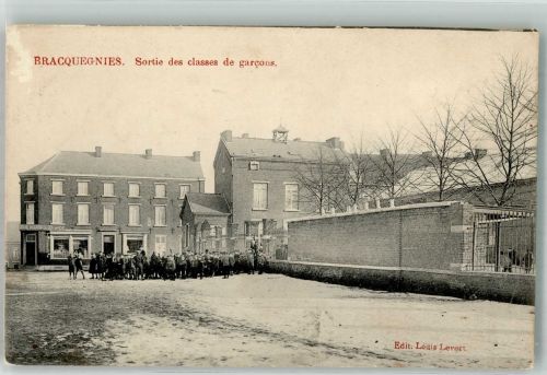 Strepy-Bracquegnies 1916 Gebrauchsspuren Feldpost WK I 2.Landst.Inf.Bat. Altona