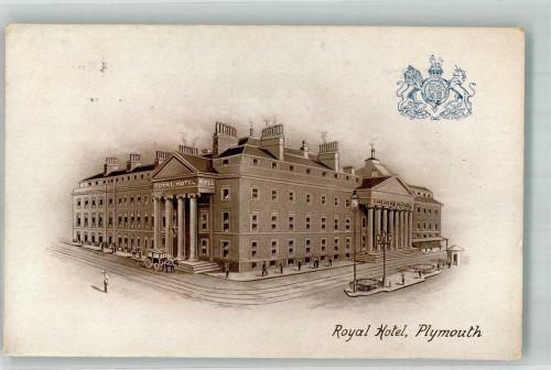 Plymouth 1915 Gebrauchsspuren Royal Hotel