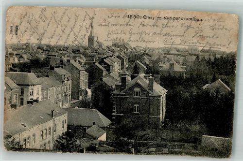Ciney 1914 Gebrauchsspuren Feldpost WK I