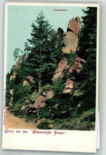 Teplice nad Metuji Weckelsdorf Foto AK Adersbacher Felsen