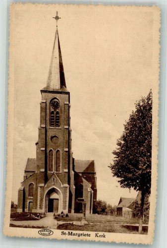 Eeklo Foto AK Kirche St. Margriete Sint-Laureins