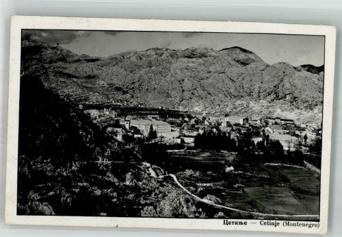 Cetinje Cettigne Foto AK