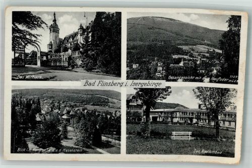 Bad Flinsberg Swieradow-Sdroj Gebrauchsspuren Kurhaus Radiumbad Heufuder