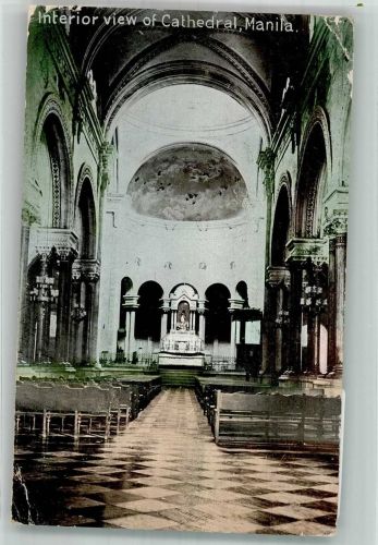 Manila Gebrauchsspuren Kirche innen