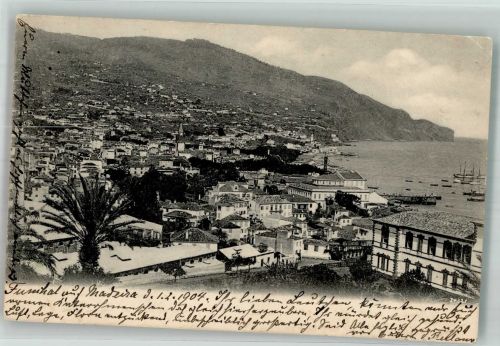 Funchal 1904 Gebrauchsspuren