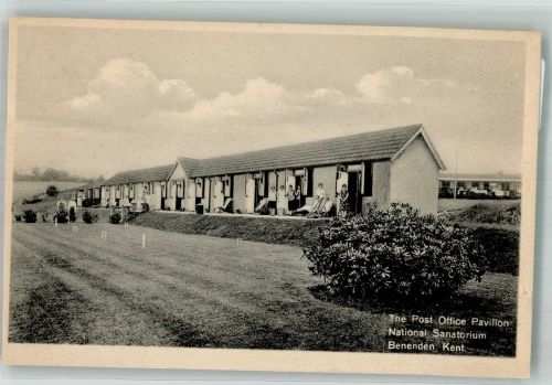 Tenterden Gebrauchsspuren Postamt Sanatorium Benenden Kent