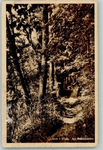 88299 W7970 Leutkirch im Allgäu 1933 Foto AK Am Krählohweiher