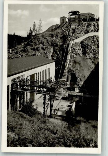 07907 O6550 Schleiz Foto AK Saaletalsperre Kraftwerk und Umspannwerk